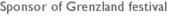 Sponsor of Grenzland festival
